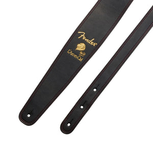 Fender Ken Signature Guitar Strap, Black & Red
