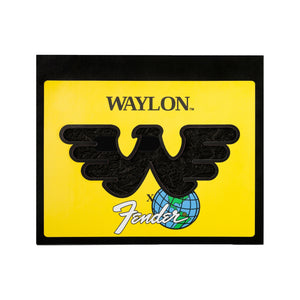 Fender Waylon Jennings Leather Pickguard, Black