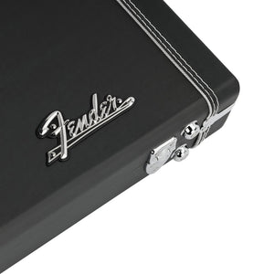 Fender Deluxe Ombré Stratocaster/Telecaster Guitar Case, Silver Smoke