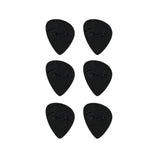 Fender Offset Guitar Picks, Black, 6-Pack
