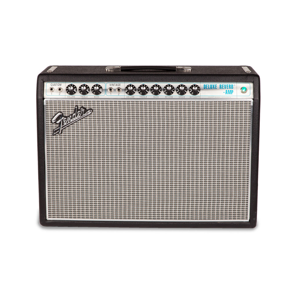 Fender 68 Custom Deluxe Reverb Tube Guitar Combo Amplifier, 240V MA