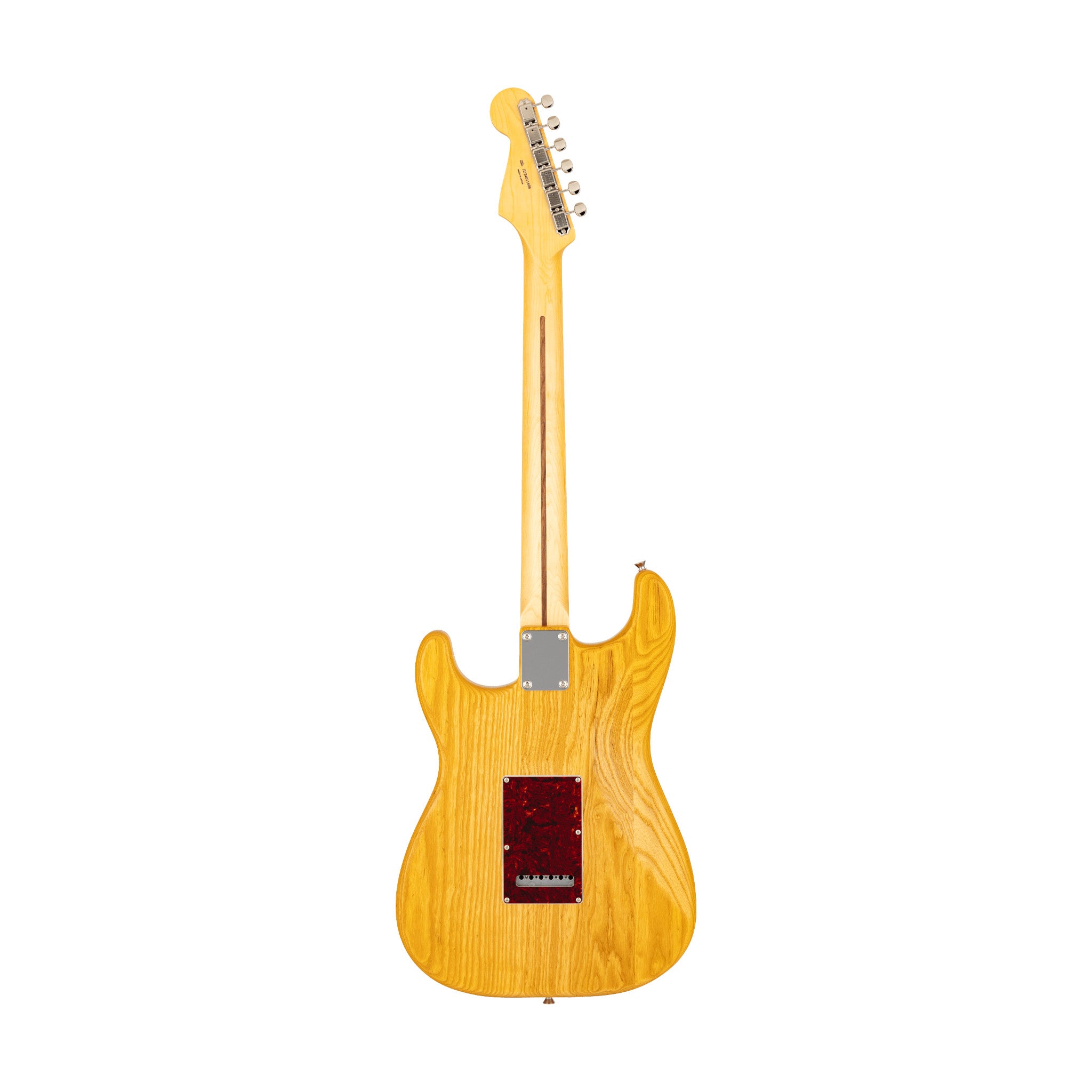 Fender MIJ Limited Stratocaster Electric Guitar, RW FB, Raw Ash