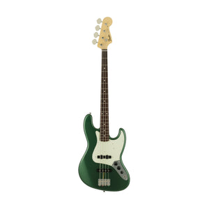 Fender Japan Traditional II 60s Jazz Bass Guitar, RW FB, Aged Sherwood Green Metallic
