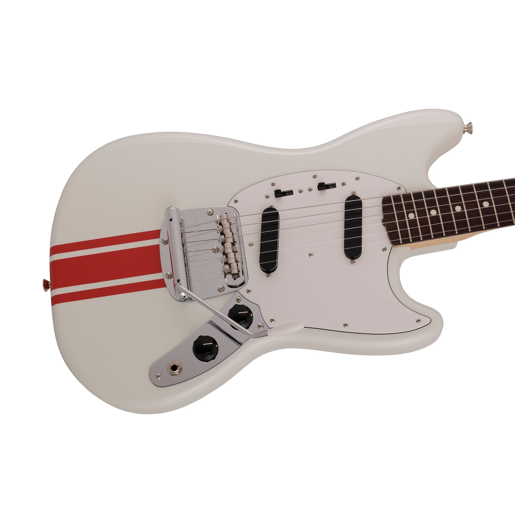 ギター Fender TRADITIONAL 60S MUSTANG RW OWT Fender Made in Japan Traditional 60s Mustang Olympic White