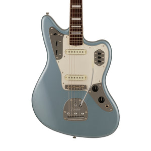 Fender Japan Traditional II 60S Jaguar Electric Guitar, RW FB, Ice Blue Metallic