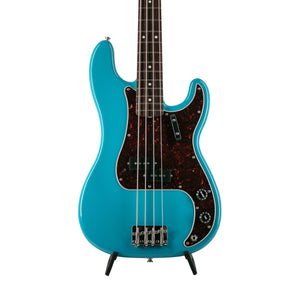 Fender Japan Adam Subarkah Signature Precision Bass Guitar, Rosewood FB, Taos Turquoise