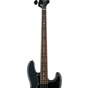 Fender FSR Collection Hybrid II Jazz Bass Guitar, RW FB, Charcoal Frost Metallic