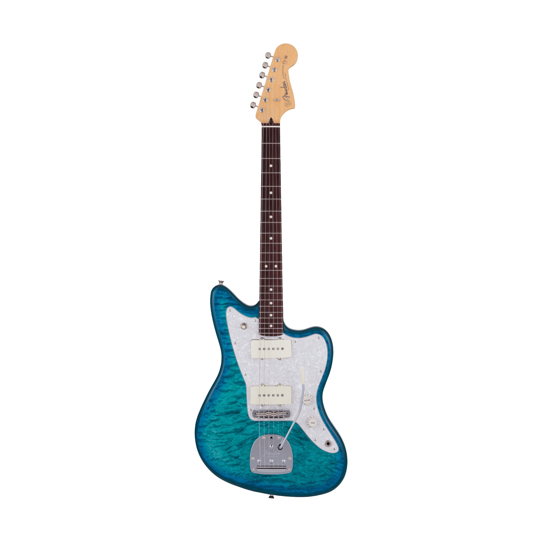 Fender Japan Hybrid II Jazzmaster Electric Guitar w/Quilt Maple