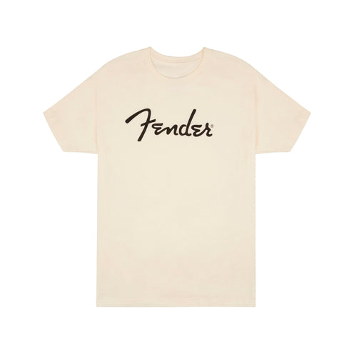 Fender Spaghetti Logo T-Shirt, Olympic White