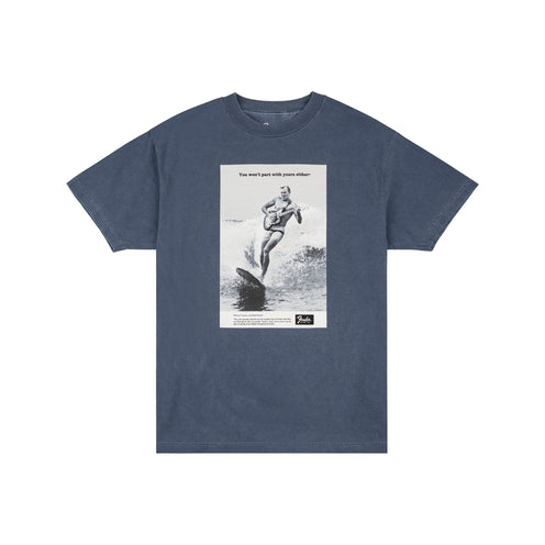 Fender Vintage Ad Surfer T-Shirt, Ocean