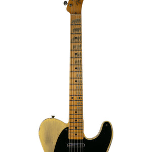 Fender Custom Shop Greg Fessler Masterbuilt 1952 Telecaster Relic Guitar, Nocaster Blonde