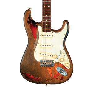 Fender Custom Shop Rory Gallagher Signature Stratocaster Relic Guitar, RW FB, 3-Color Sunburst