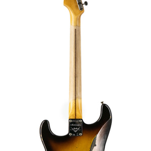 Fender Custom Shop Limited Edition Fat 50s Stratocaster Relic, Wide-fade Chocolate 2-color Sunburst
