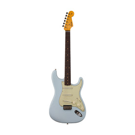 Fender Custom Shop Vintage Custom 1959 Hardtail Stratocaster Electric Guitar, Faded Aged Sonic Blue