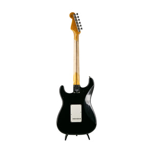 Fender Custom Shop Limited Edition 1956 Stratocaster Journeyman Relic Electric Guitar, Aged Black