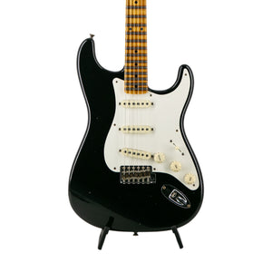 Fender Custom Shop Limited Edition 1956 Stratocaster Journeyman Relic Electric Guitar, Aged Black