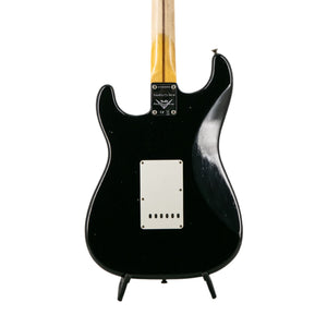 Fender Custom Shop Limited Edition 1956 Stratocaster Journeyman Relic Electric Guitar, Aged Black