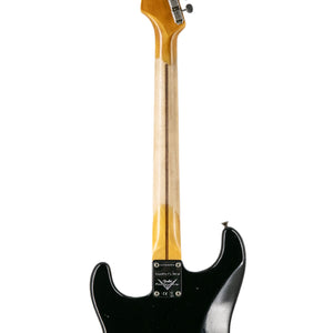 Fender Custom Shop Limited Edition 1956 Stratocaster Journeyman Relic Electric Guitar, Aged Black
