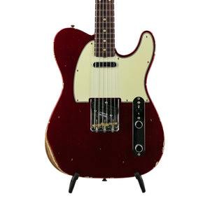 Fender Custom Shop Limited Edition 60s Telecaster Relic Electric Guitar, Aged Candy Apple Red