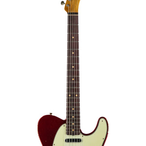 Fender Custom Shop Limited Edition 60s Telecaster Relic Electric Guitar, Aged Candy Apple Red
