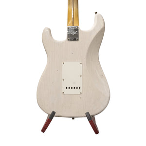 Fender Custom Shop 1956 Stratocaster Journeyman Relic Guitar w/Maple Neck, Aged White Blonde