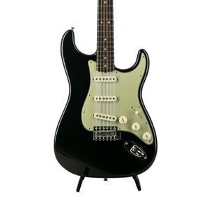 Fender Custom Shop 63 Strat Journeyman Relic Guitar, Black Pearl