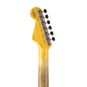 Fender Custom Shop 63 Strat Journeyman Relic Guitar, Black Pearl