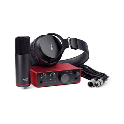 Focusrite Scarlett Solo Studio Pack (4th Generation)