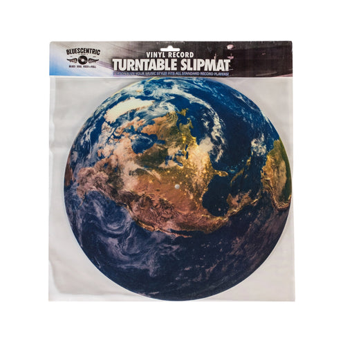 Bluescentric Planet Earth North America Graphic Turntable Slip Mat (AE)