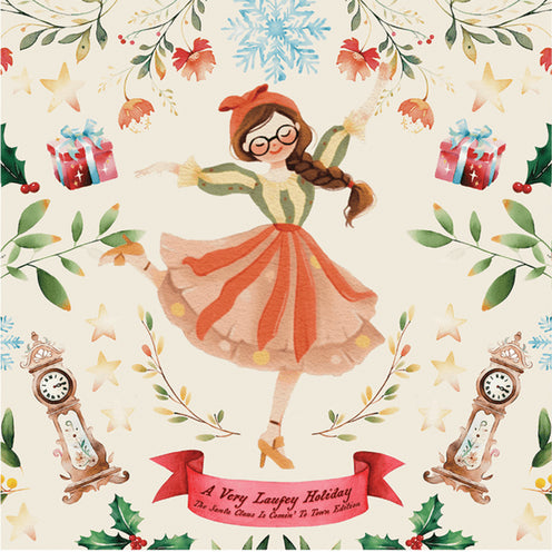 A Very Laufey Holiday: The Santa Claus Is Comin To Town (White Vinyl) - Laufey (Vinyl) (AE)