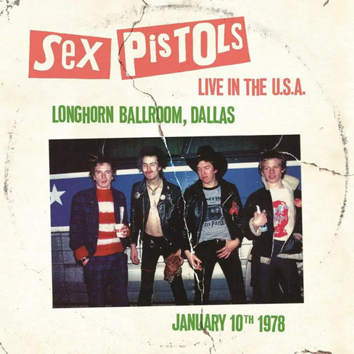 Live in the U.S.A. 1978: Dallas (EU Press) (White Vinyl) - Sex Pistols (Vinyl) (BD)