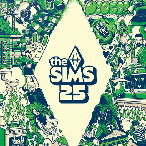 The Sims 25th Soundtrack (Metallic Green Vinyl) - Various Artists (Vinyl) (BD)
