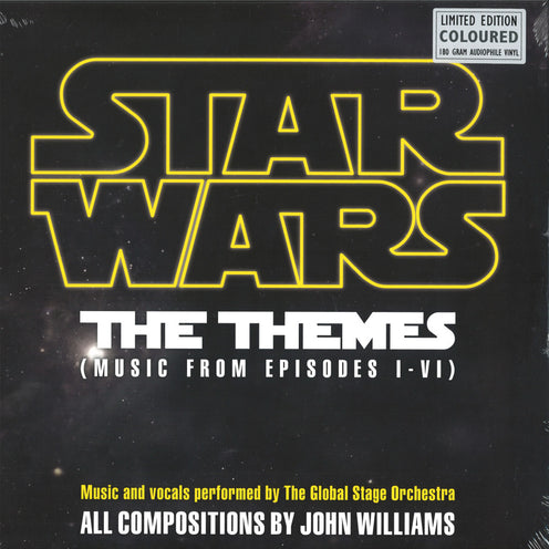 Star Wars: The Themes (Music from Ep I-VI) (Clear Vinyl)- Global Stage Orchestra (Vinyl) (BD)