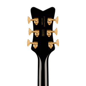 Gretsch G6134TG Limited Edition Paisley Penguin Electric Guitar w/String-Thru Bigsby, Black Paisley