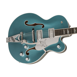 Gretsch G6136T-140 PRO 140th Falcon Hollowbody Guitar w/Bigsby, 2-Tone Stone/Pure Platinum