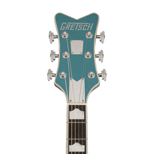 Gretsch G6136T-140 PRO 140th Falcon Hollowbody Guitar w/Bigsby, 2-Tone Stone/Pure Platinum