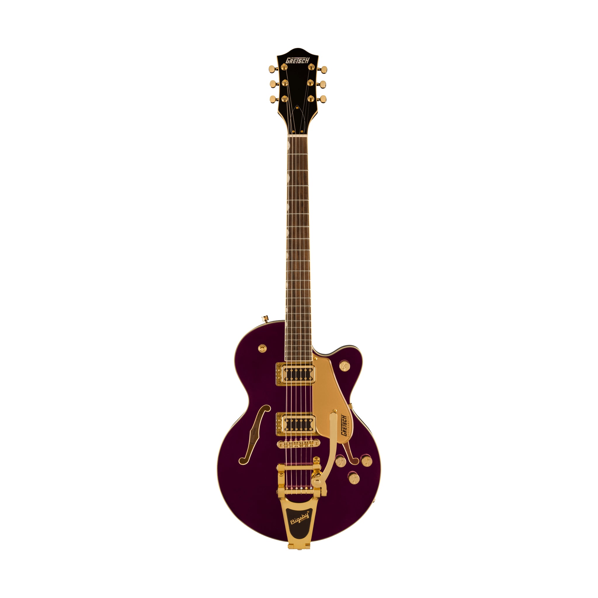 Gretsch G5655TG Electromatic Centre Block Jr Single-Cut Guitar w/Bigsby, Laurel FB, Amethyst