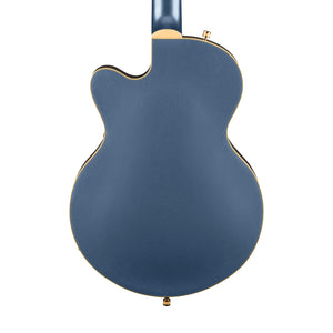 Gretsch G5655TG Electromatic Centre Block Jr Single-Cut Guitar w/Bigsby, Laurel FB, Cerulean Smoke