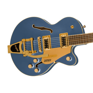 Gretsch G5655TG Electromatic Centre Block Jr Single-Cut Guitar w/Bigsby, Laurel FB, Cerulean Smoke