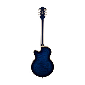 Gretsch G5655T-QM Electromatic Center Block Jr. Single-Cut Quilted w/ Bigsby Guitar, Maple FB, Hudson Sky