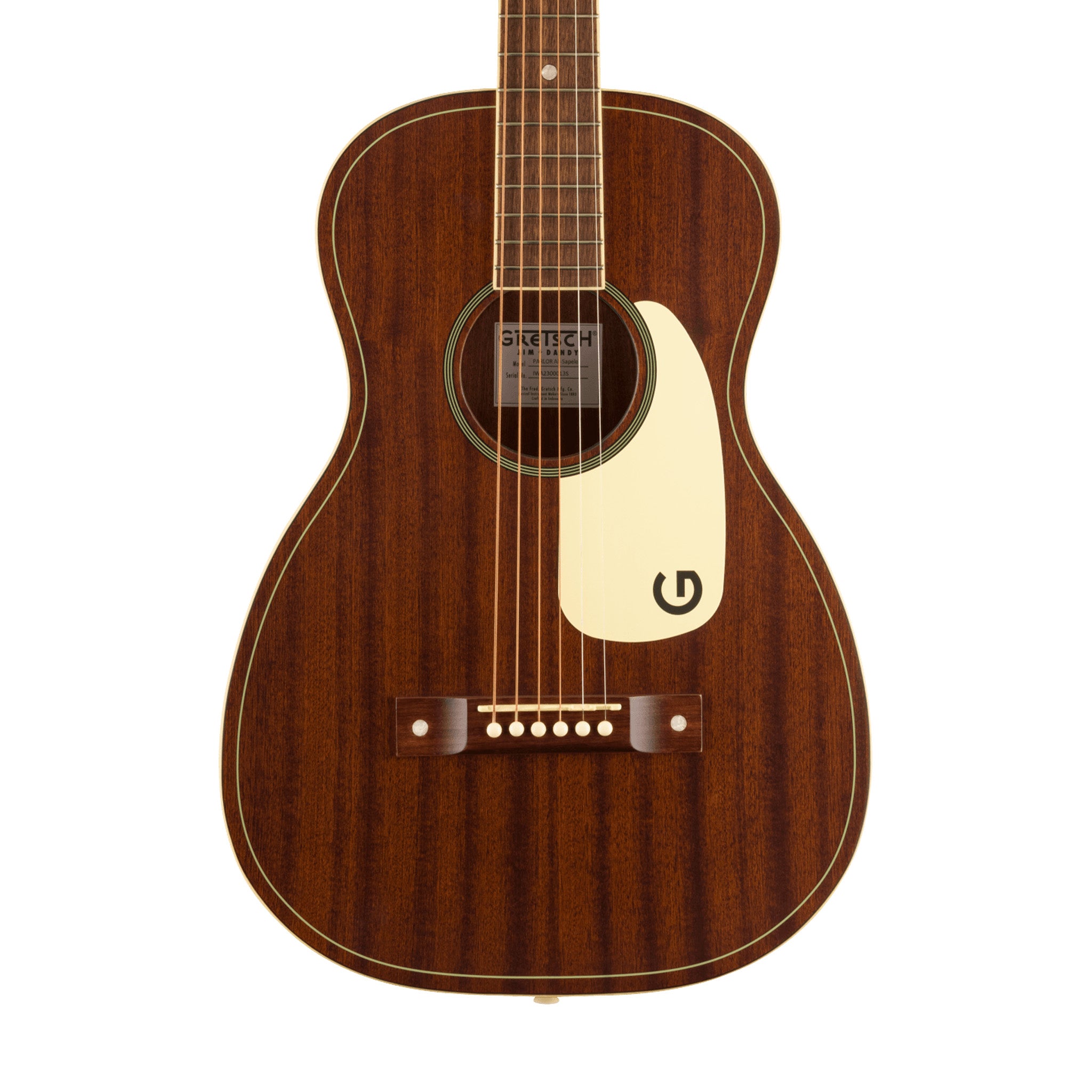 Gretsch Jim Dandy Parlor Acoustic Guitar, Frontier Stain – Swee