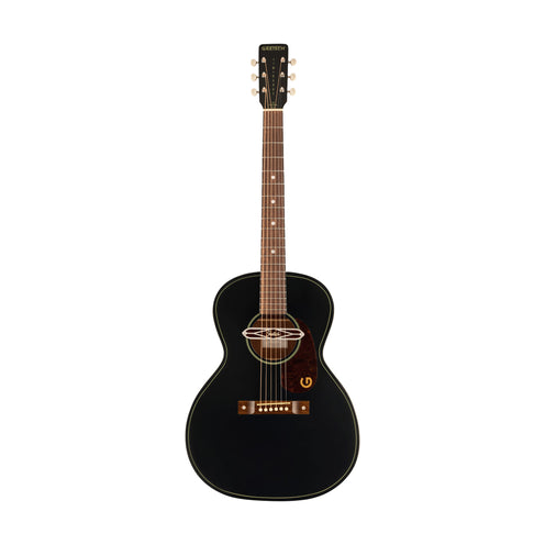 Gretsch Jim Dandy Deltoluxe Concert Acoustic-Electric Guitar, Black