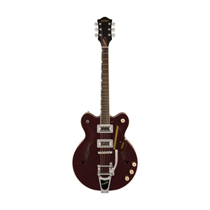 Gretsch Ltd Ed G2604T Streamliner Rally 2 Center Block Electric Guitar, Laurel FB, Oxblood/Walnut