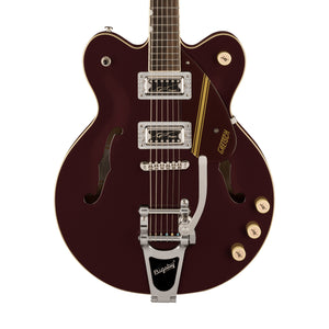 Gretsch Ltd Ed G2604T Streamliner Rally 2 Center Block Electric Guitar, Laurel FB, Oxblood/Walnut