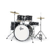Gretsch RGE625BM Renegade 5-Piece Drum Kit w/Hardware+Cymbals(13H+15CR), Black Mist