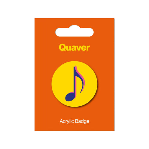 Hal Leonard My World: Quaver Acrylic Badge