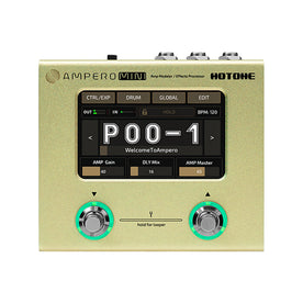 Hotone MP-50MT Ampero Mini Multieffects Pedal w/9V adapter
