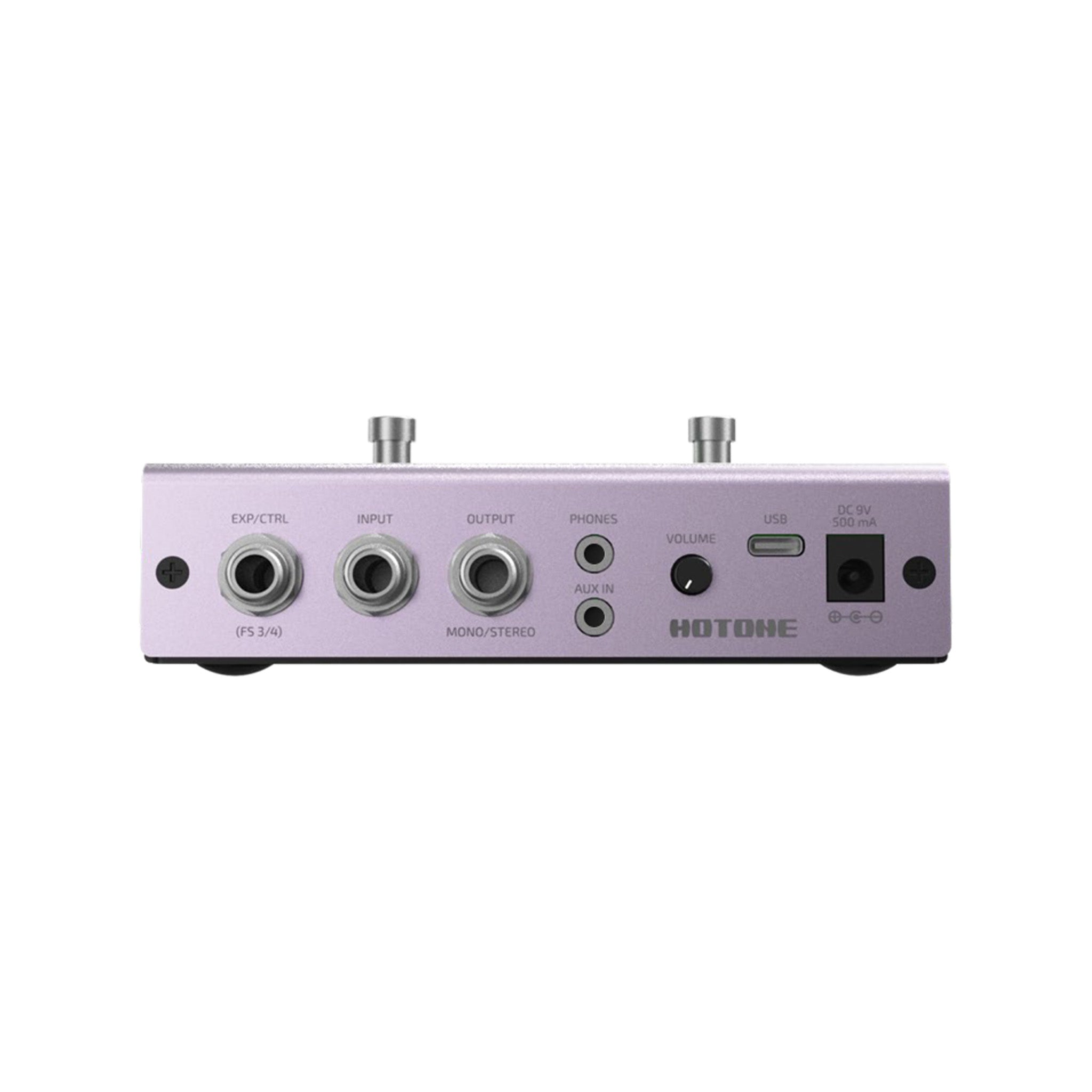 Hotone MP-50PT Ampero Mini Multieffects Pedal w/9V adapter, Purple