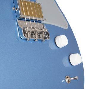 Harmony Standard Series Jupiter Thinline Electric Guitar w/Case, Sky Blue