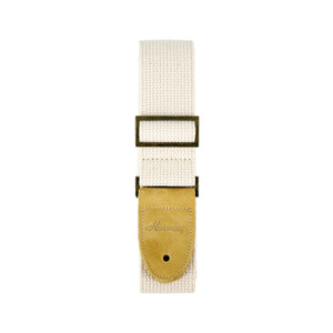 Harmony Cotton Guitar Strap, Cream